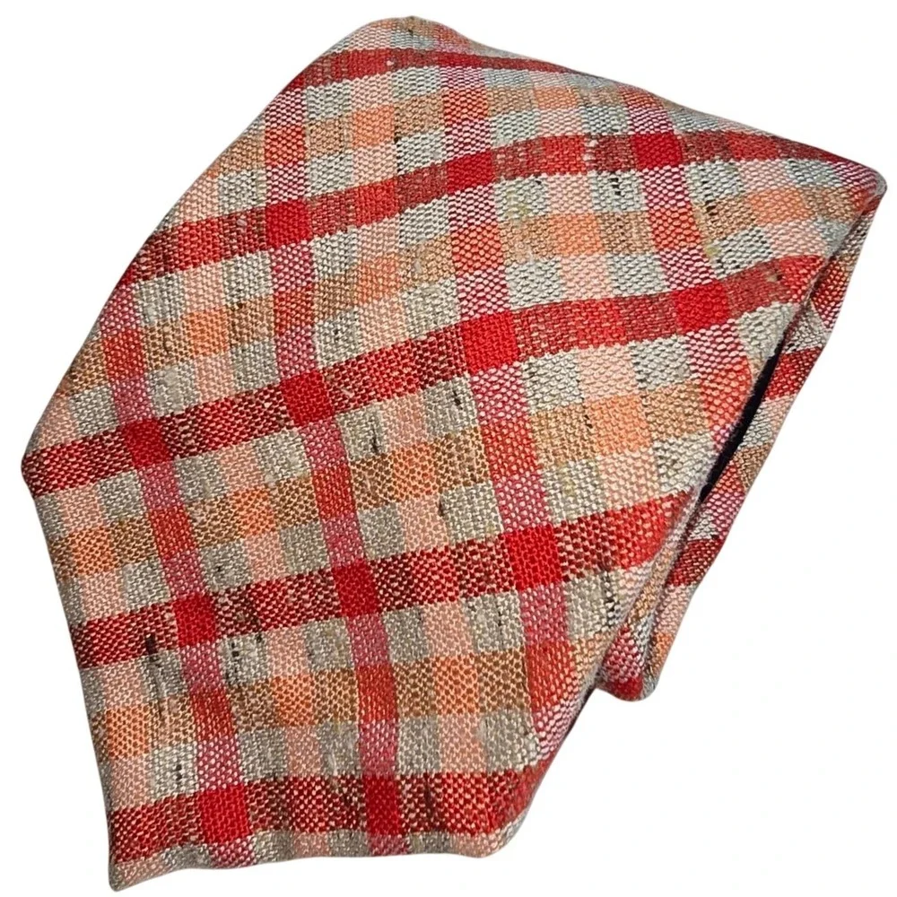 Vintage‎ Orange & Red Robert Steward Dayton's Neck Tie